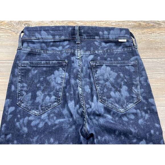 Mother The Dazzler Hover Depth Of Field Denim Blue Jean Women’s 27x30 - Picture 4 of 14
